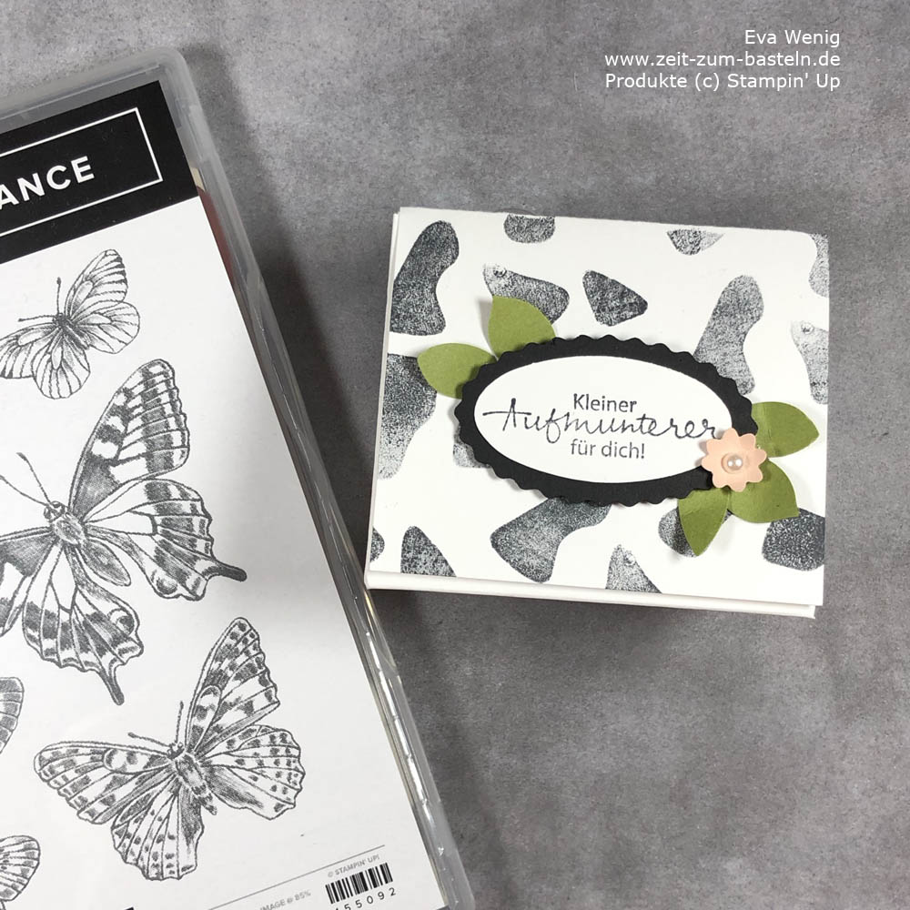 Animal prints mit Butterfly Brilliance Stampin Up Kuh