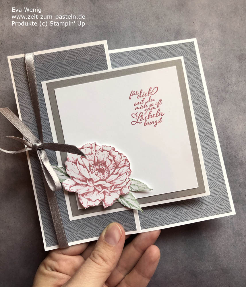 Online  Workshop 'Gut gefaltet' - Z-Fold card Stampin Up